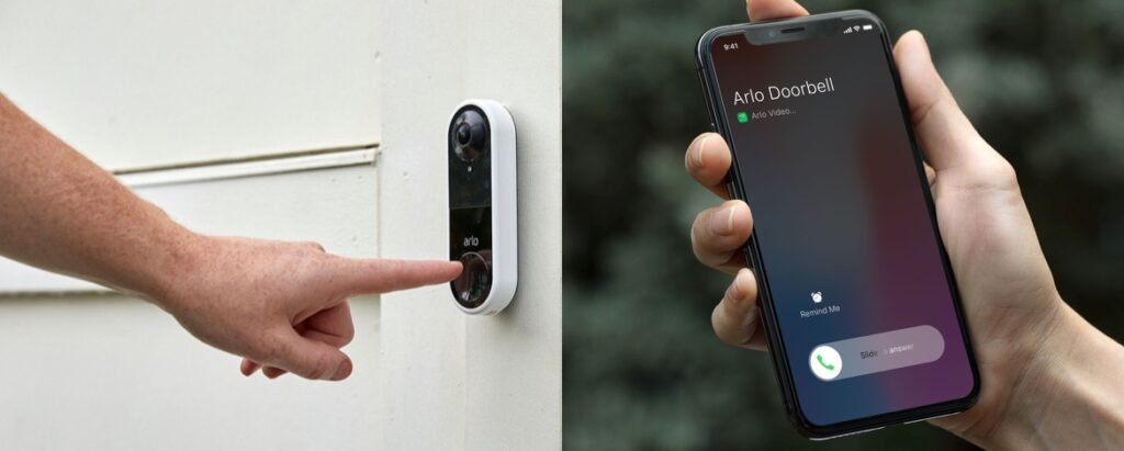 arlo-video-doorbell-application-smartphone